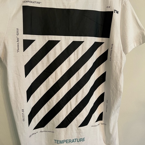 OFF-WHITE Temperature tee - Picture 3 of 3